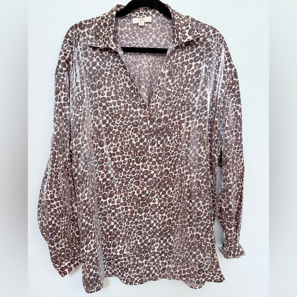Entro Animal Print Blouse